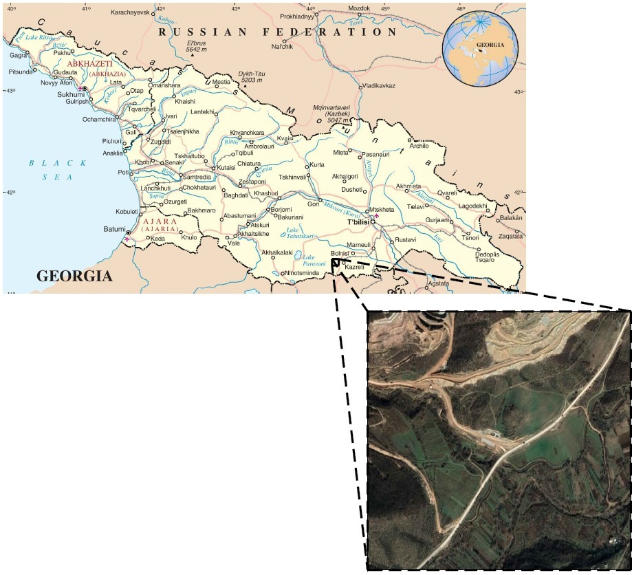 Projeto e construção dos sistemas de tratamento da água proveniente da mineração de Ouro e Cobre, em Madneuli – Geórgia
