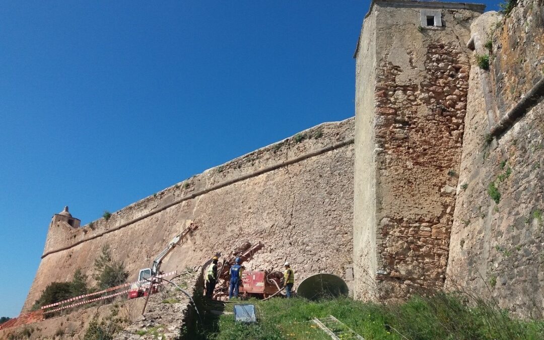Empreitada de Intervenção de Natureza Estrutural Para Evitar Derrocadas na Encosta do Forte de São Filipe, Setúbal