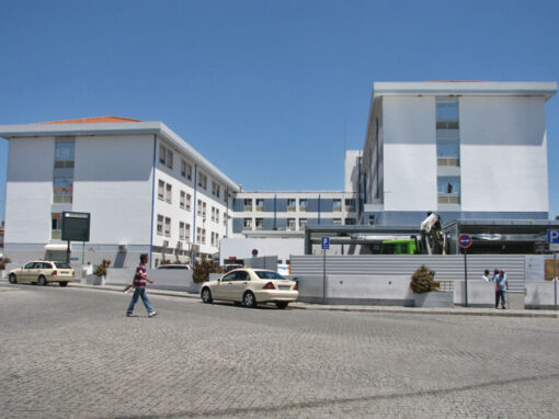 Estaleiros móveis construção civil – Hospital Espirito Santo de Évora – Sistema de ar condicionado