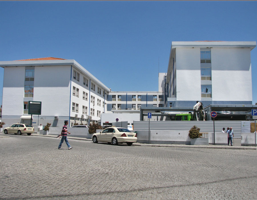 Chantiers mobiles construction – Espirito Santo Hospital à Évora – Climatisation