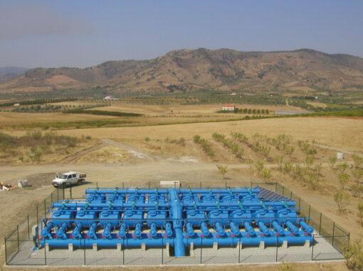 Redes de rega e drenagem, sistema elevatório e adução do bloco norte do aproveitamento hidroagrícola do Vale da Vilariça