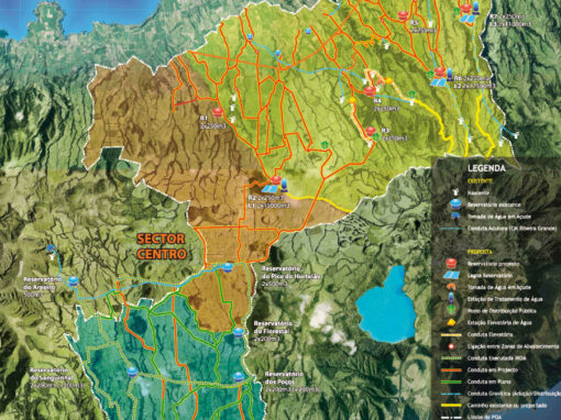 Sistema de abastecimiento de agua al Perímetro de Planificación Agraria de zona central de S. Miguel