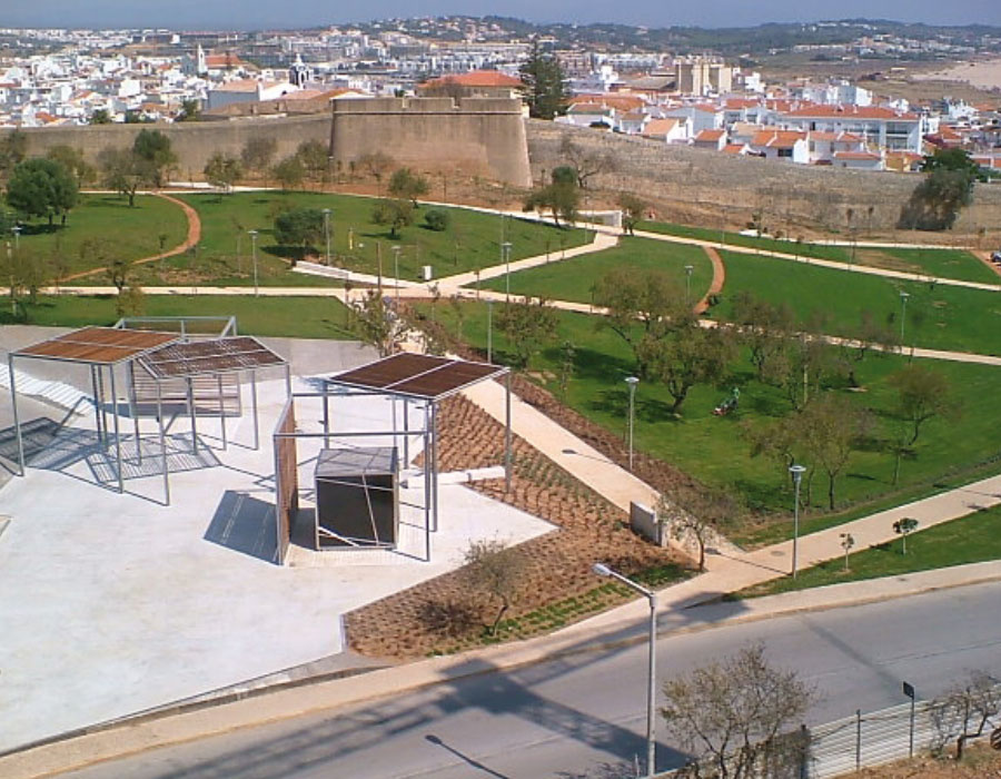 Upgrading of area surrounding the walls – City Park