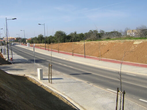 Rectificación, Alargamiento y Dotación de Infraestructuras de la Carretera Montechoro – Fontaínhas  1ª Fase