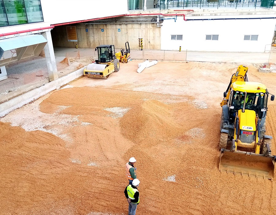 Rénovation et conservation de l’étage -1, à l’aéroport de Faro