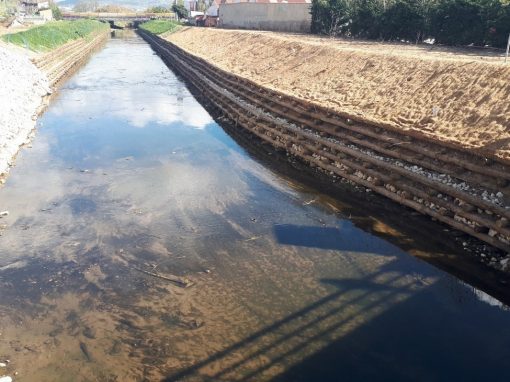 Control Sostenible de Inundaciones en Ribeira da Póvoa y Rio de Loures  Consolidación de Taludes Fluviales en Ribeira da Póvoa