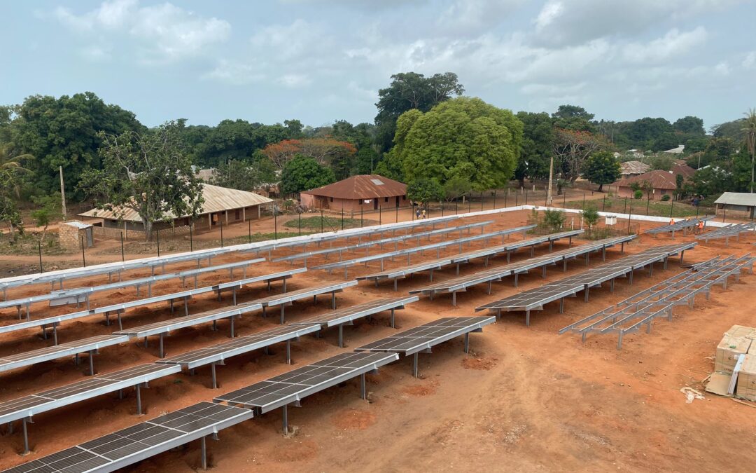 PROSPECTIVA presente na construção da nova Central Solar Fotovoltaica de Bolama, Guiné-Bissau