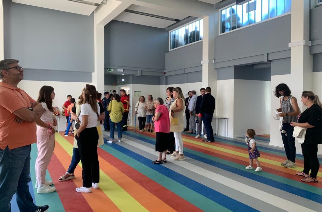 Recém-inaugurado Centro Escolar de Minde fiscalizado pela PROSPECTIVA