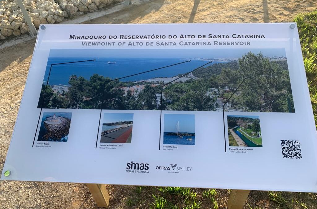 PROSPECTIVA presente na inauguração do novo reservatório do Alto de Santa Catarina, em Oeiras