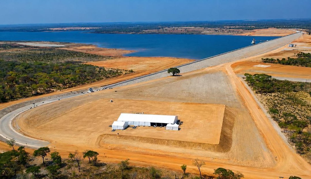 Projecto e Construção da Barragem 128, Calucuve