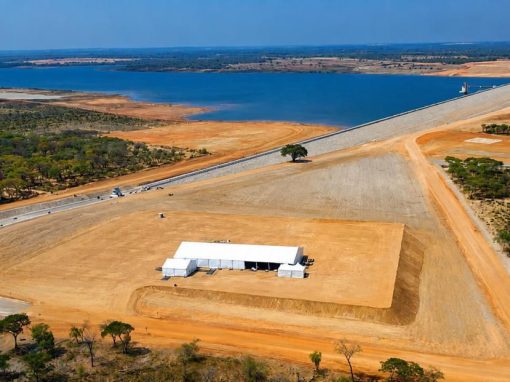 Projecto e Construção da Barragem 128, Calucuve
